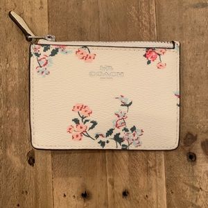 Adorable floral coach wallet
